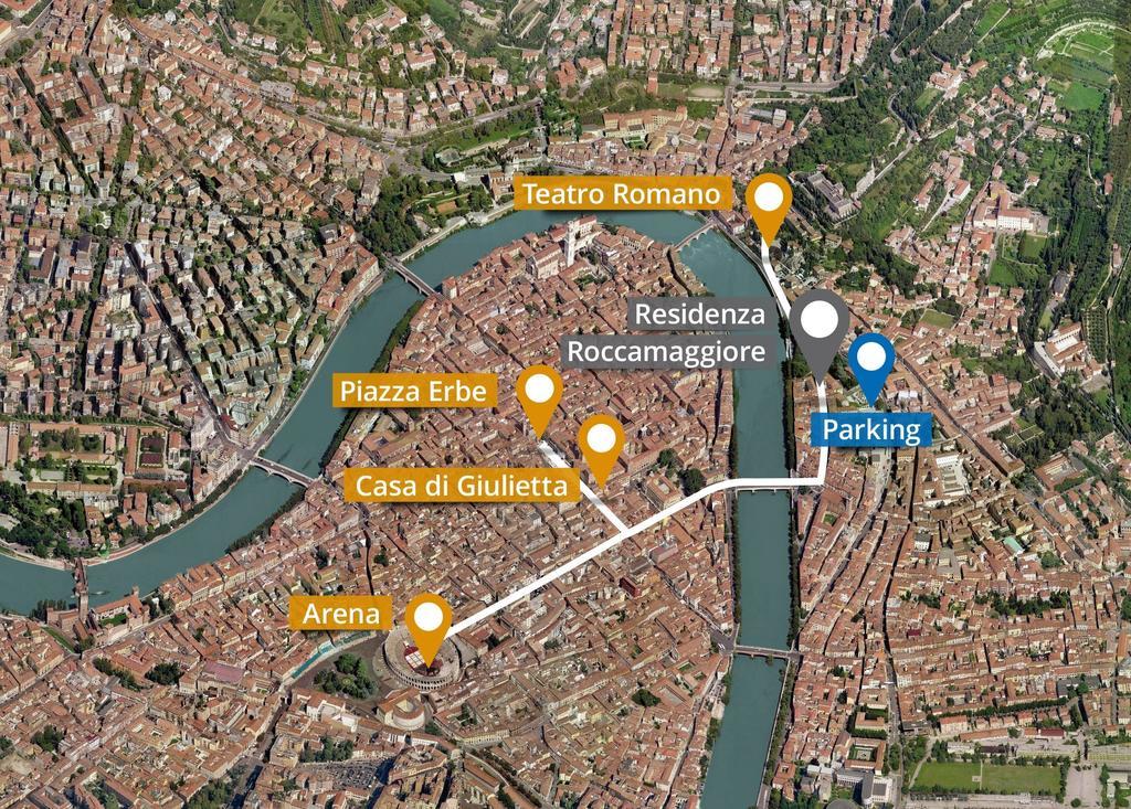 Residenza Roccamaggiore Верона Екстериор снимка